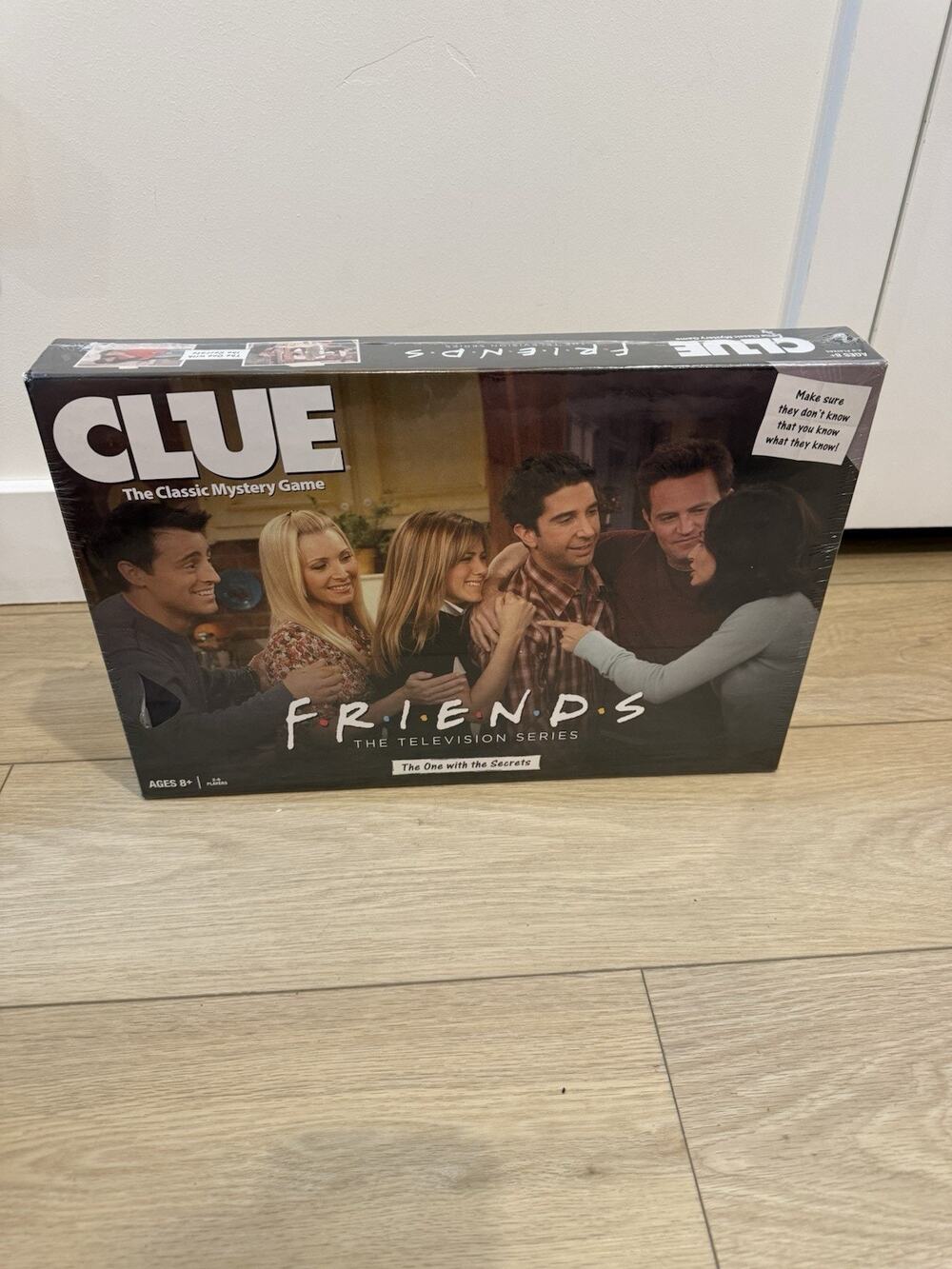 CLUE Friends Edition Board Game The Classic Mystery Game 2-6 Players Sealed